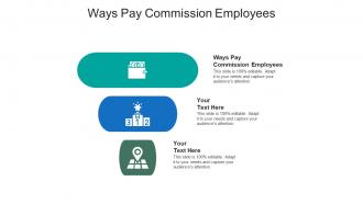 Ways pay commission employees ppt powerpoint presentation ideas rules cpb