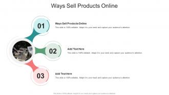 Ways Sell Products Online In Powerpoint And Google Slides Cpb
