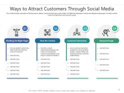 Ways To Attract Customers Through Social Media