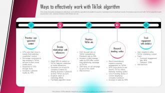 Ways To Effectively Work With Tiktok Algorithm Tiktok Influencer Marketing MKT SS V