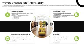 Ways To Enhance Retail Store Safety