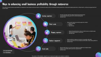 Ways To Enhancing Small Business Profitability Through Metaverse