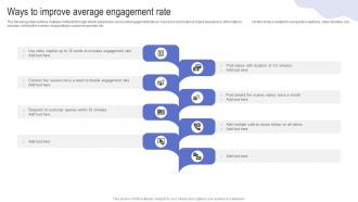 Ways To Improve Average Engagement Rate Driving Web Traffic With Effective Facebook Strategy SS V