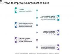 Ways To Improve Communication Skills