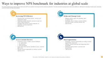 Ways To Improve NPS Benchmark For Industries At Global Scale