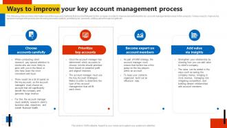 Ways To Improve Your Key Account Key Account Management Assessment