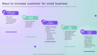 Ways To Increase Customer For Small Business