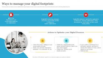 Ways To Manage Your Digital Footprints Complete Personal Branding Guide