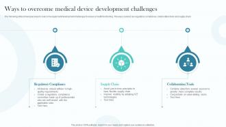 Ways To Overcome Medical Device Development Challenges