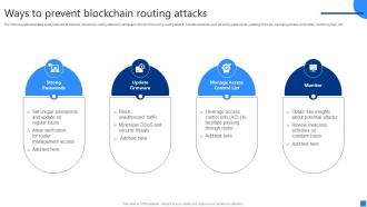 Ways To Prevent Blockchain Securing Blockchain Transactions A Beginners Guide BCT SS V