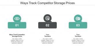 Ways track competitor storage prices ppt powerpoint presentation inspiration slides cpb