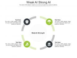 Weak ai strong ai ppt powerpoint presentation infographic template gridlines cpb