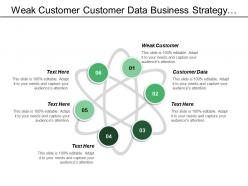 Weak customer customer data business strategy technical architecture