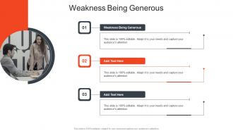 Weakness Being Generous In Powerpoint And Google Slides Cpb