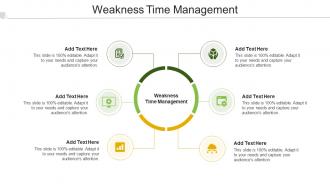 Weakness Time Management In Powerpoint And Google Slides Cpb