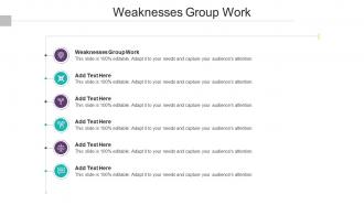 Weaknesses Group Work In Powerpoint And Google Slides Cpb