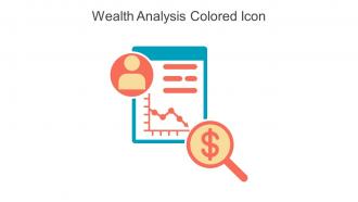Wealth Analysis Colored Icon In Powerpoint Pptx Png And Editable Eps Format