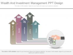 Wealth and investment management ppt design