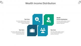 Wealth income distribution ppt powerpoint presentation ideas objects cpb