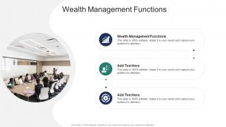Wealth Management Functions In Powerpoint And Google Slides Cpb