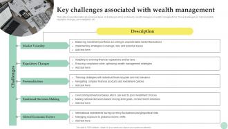 Wealth Management Key Challenges Associated With Wealth Management Fin SS