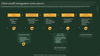 Wealth Management Service Powerpoint Ppt Template Bundles Visual Professional
