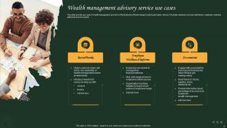 Wealth Management Service Powerpoint Ppt Template Bundles Informative Professional