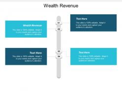 Wealth revenue ppt powerpoint presentation icon ideas cpb
