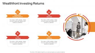 Wealthfront Investing Returns In Powerpoint And Google Slides Cpb