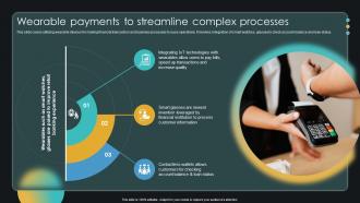 Wearable Payments To Streamline Complex Processes Enabling Smart Shopping DT SS V