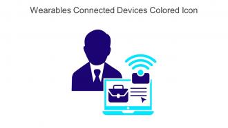 Wearables Connected Devices Colored Icon In Powerpoint Pptx Png And Editable Eps Format