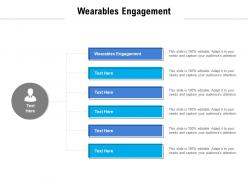 Wearables engagement ppt powerpoint presentation summary inspiration cpb