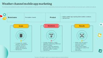 Weather Channel Mobile App Marketing Understanding Pros And Cons MKT SS V