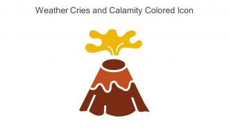 Weather Cries And Calamity Colored Icon In Powerpoint Pptx Png And Editable Eps Format