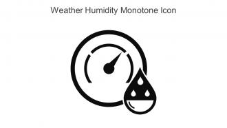 Weather Humidity Monotone Icon In Powerpoint Pptx Png And Editable Eps Format