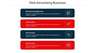 Web Advertising Business Ppt Powerpoint Presentation Ideas Example Introduction Cpb