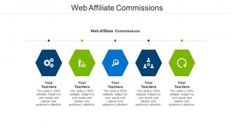 Web affiliate commissions ppt powerpoint presentation gallery inspiration cpb