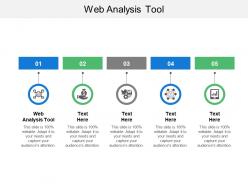 Web analysis tool ppt powerpoint presentation gallery background cpb