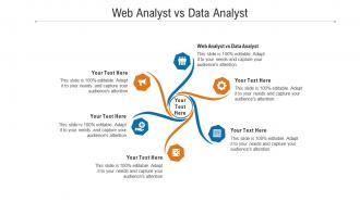 Web analyst vs data analyst ppt powerpoint presentation styles show cpb