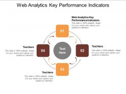 Web analytics key performance indicators ppt powerpoint presentation layouts aids cpb
