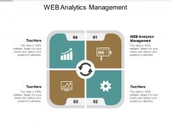 Web analytics management ppt powerpoint presentation gallery vector cpb