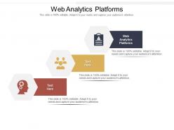 Web analytics platforms ppt powerpoint presentation infographic template graphics tutorials cpb