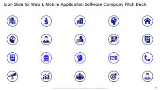 Web and mobile application software company pitch deck ppt template