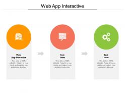 Web app interactive ppt powerpoint presentation pictures good cpb
