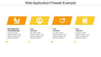 Web application firewall example ppt powerpoint presentation styles background image cpb