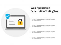 Web application penetration testing icon