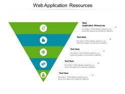 Web application resources ppt powerpoint presentation inspiration graphic cpb