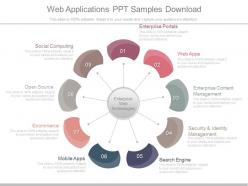 Web Applications Ppt Samples Download