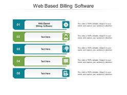 Web based billing software ppt powerpoint presentation icon graphics cpb