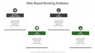 Web Based Booking Software In Powerpoint And Google Slides Cpb